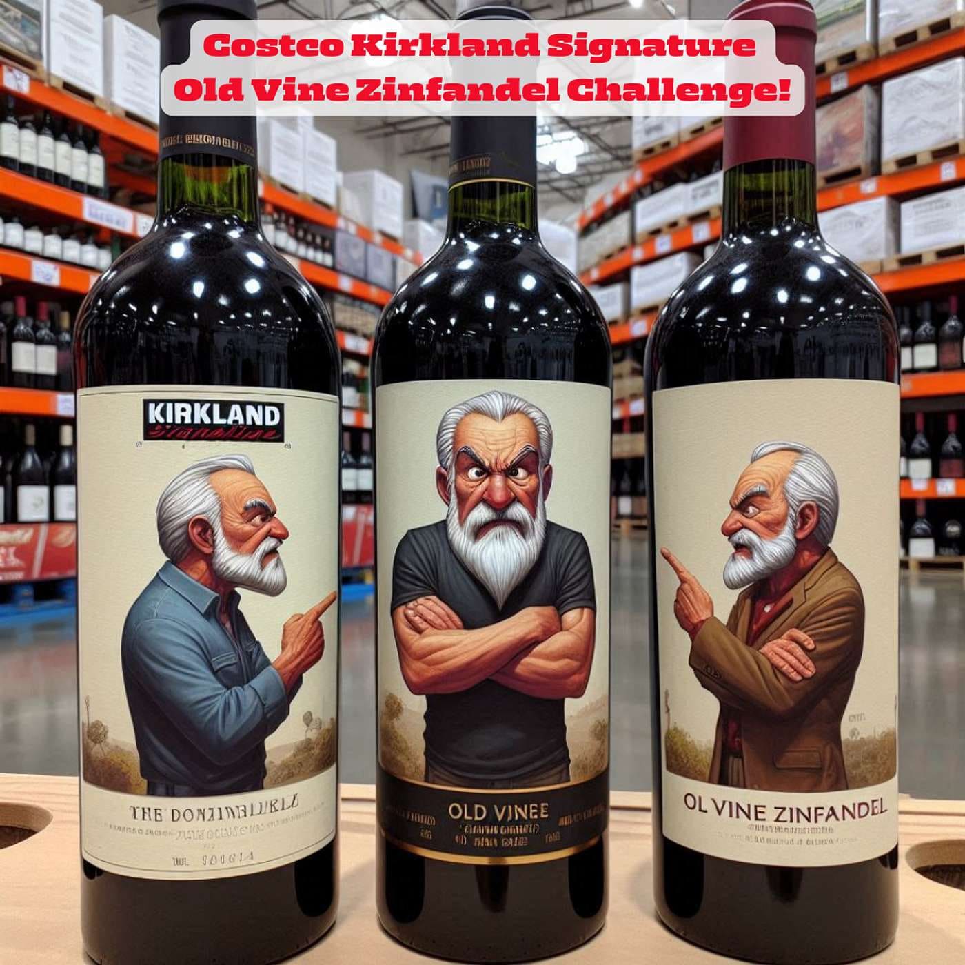 Costco Kirkland Signature Old Vine Zinfandel Challenge! (Kirkland wines