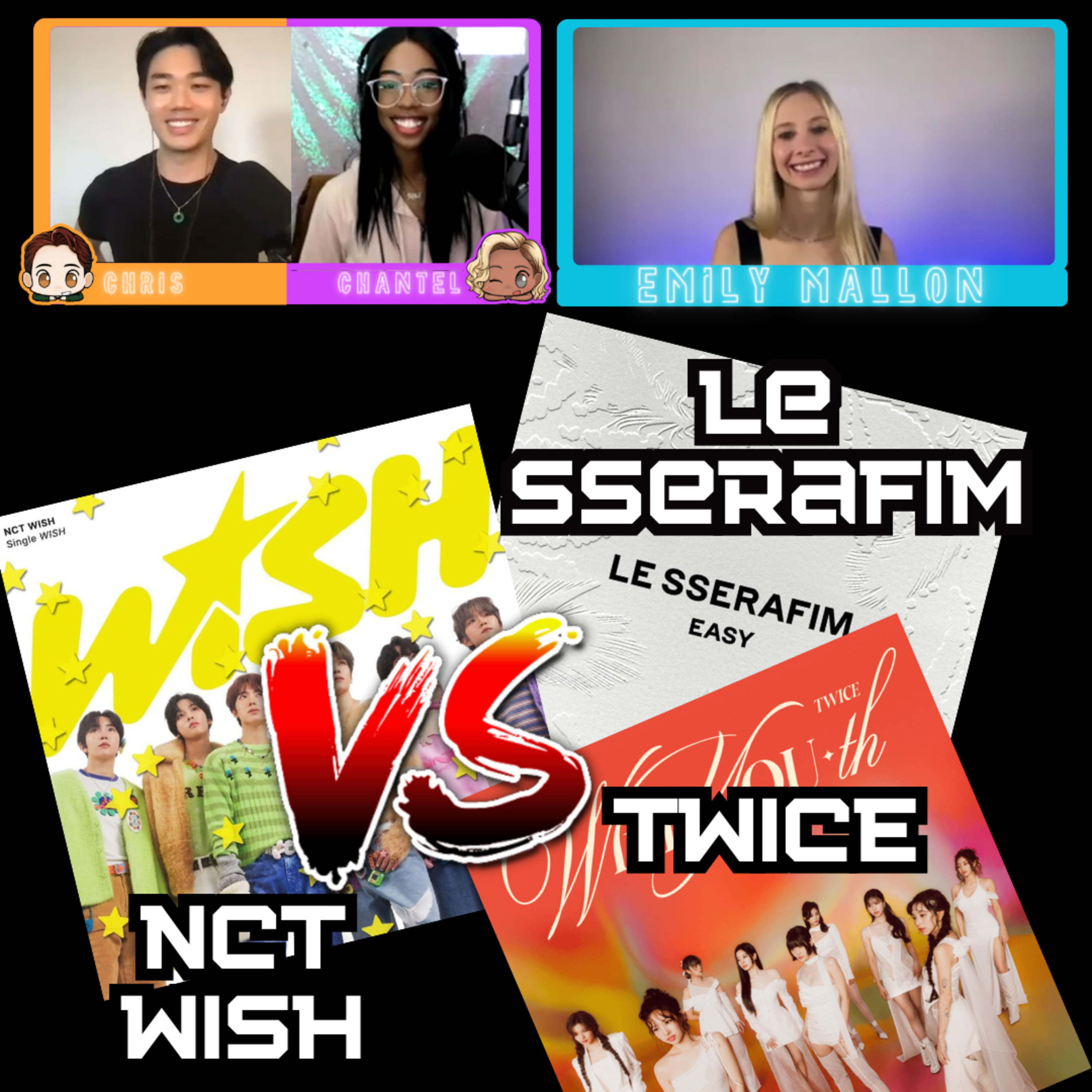 Pop Off TWICE vs LE SSERAFIM vs NCT WISH (February 2024 Comebacks